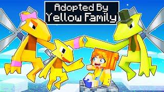 Adopted by the YELLOW FAMILY in Minecraft!