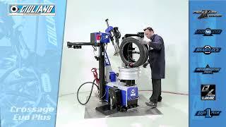 LEVERLESS Tire Changer | Crossage EVO Plus | Innovative Technology by Giuliano Automotive