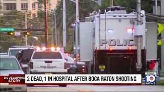 Detectives search for shooter after 2 dead, 1 injured in Boca