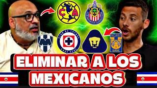 TICOS SUEÑAN con ELIMINAR A LOS EQUIPOS MEXICANOS en la CONCACHAMPIONS 2025