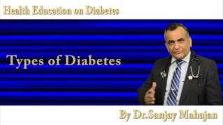 Types of diabetes by Dr.Sanjay Mahajan  (English)