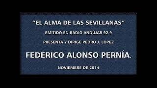 EL ALMA DE LAS SEVILLANAS  FEDERICO ALONSO PERNÍA