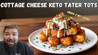 Cottage Cheese Keto Loaded Tater Tots! Taste exactly like the real thing!