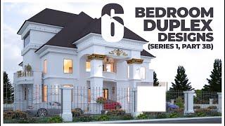 Top 5 Nigerian 6 BedRoom Duplex Designs - Nigerian House Plans & Designs Series (Series 1, Part 3B)