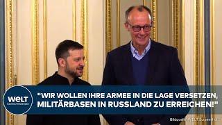 UKRAINE-KRIEG: Merz macht in Kiew große Versprechen - obwohl er noch gar nicht Kanzler ist!