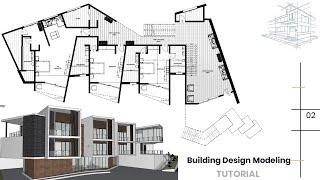 ArchiCAD Tutorial Design Modeling A to Z | Apartment design