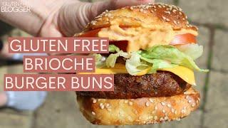 GLUTEN FREE BURGER BUNS | Gluten Free Brioche