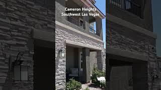 Modern three-story homes for sale. Cameron Heights by Kb Homes , Southwest Las Vegas.