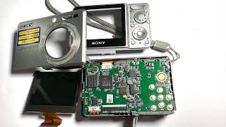 Sony Cyber Shot DSC-S730 disassembly and repair