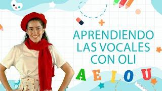  OLI ENSEÑA LAS VOCALES  | Un video interactivo para niños 