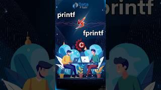 Interview Question - printf( ) vs fprintf( ) in C programming #shorts