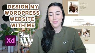 HOW I DESIGN WORDPRESS WEBSITES FROM ADOBE XD || Divi Page Builder Tutorial