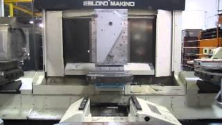 MAKINO MC-98 Horizontal Cell System / Video #2 of Pallet Change