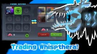 TRADING WHISPTHERA! ️ || Creatures of Sonaria