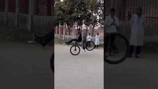 High chair practice please subscribe #highchair #mtbstunt    #stunt #stuntcycle #cycling