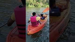 #kayaking #periyar #river #kochi #kochivibes #activity #fun #youtubeshorts #adventure #kayak #happy