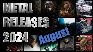 New Metal releases August 2024 - Preview of Upcoming Metal Albums August 2024