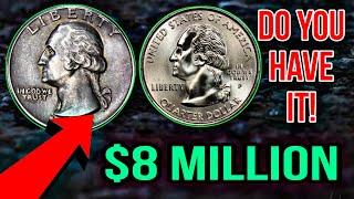 Quarter Dollar Rare Commemorative Quarter Dollar & Washington quarter dollars Coins WORTH big money!