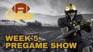 College Football Week 5 Pregame Show | The College Football Experience