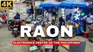 [4K] CHEAPEST Electronics Found Here | RAON in Quiapo Manila, Philippines