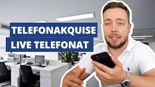 Telefonakquise Live-Telefonat inklusive Terminvereinbarung