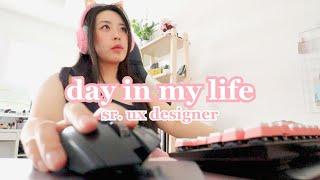 Day in my life as a Sr. Product UX Designer | May Vlog