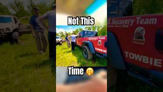 We Didn’t Need to Call @offroadrecoveryteam this Time  #offroad #jeep #offroadrecovery #wrecker
