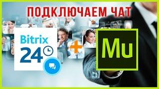 Как подключить чат Битрикс24 к сайту на Adobe Muse