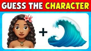 Guess The Moana 2 We're Back Characters by Emoji and Voice ️ Moana 2 We're Back Movie Quiz