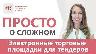 Электронные торговые площадки для тендеров