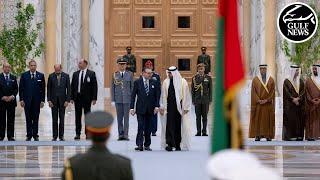 UAE President welcomes King of Morocco at official reception ceremony in Abu Dhabi