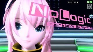 [60fps Full風] No Logic - Megurine Luka 巡音ルカ Project DIVA Arcade English lyrics Romaji subtitles