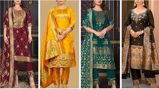 New Bnarsi Suit Design/Stylish Collection/Shivani Trend Fashion