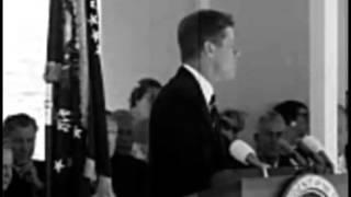 August 18, 1962 - President John F. Kennedy - Groundbreaking ceremony for the San Luis Dam Los Banos