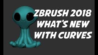 Zbrush 2018 - Update to Curves