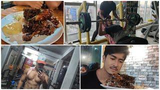 All About Gym And Food | Crazy Workout | Food | Ady Debbarma| Short Drive| Vlog 7