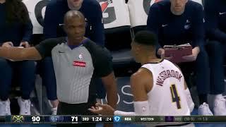 Taunting technical on Russell Westbrook I NBA 2025 Season I Nov.19,2024 #nba