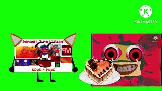 Renata Silva Klasky Csupo Shield Inc. And Eric Bug Make Cake Hides Birthday Template (Green Screen)