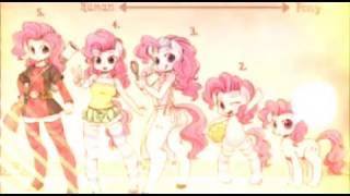 Хуманизация My little pony|Слайд шоу