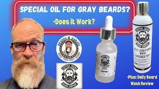 Copper Johns Gray Beard Oil and Daily Conditioning Wash Review