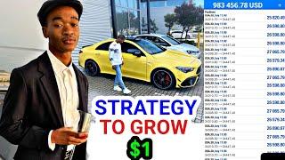 Try This Strategy To Grow $1Trading Forex | austin 1702