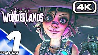 TINY TINA'S WONDERLANDS Gameplay Walkthrough Part 1 FULL GAME (PC 4K 60FPS) No Commentary