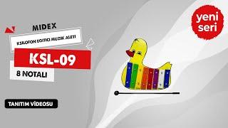 Midex KSL-09 Kaliteli Ksilofon Çocuklar İçin Eğitici Müzik Aleti