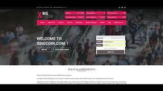 XBig Coin | SCAM | NO LONGER PAYING