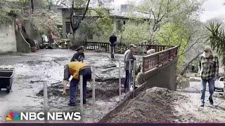 Severe storms drive rain, mudslides, and a rare tornado into southern California