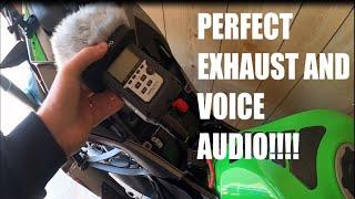 How To Get PERFECT Voice AND Exhaust Motorbike Audio | Zoom H4N Pro, with RODE Wireless GO