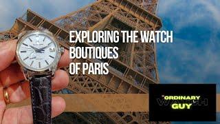 Exploring the Watch Boutiques of Paris - I was destroyed in Rolex