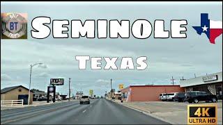 [4K] Seminole, TX - Home To A Large Population Of Mennonites - City Tour