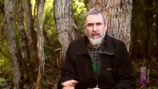 Tom May in the Tarkine talking about Fungi and Fungimap