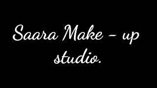 simple eyebrows..  Saara makeup studio